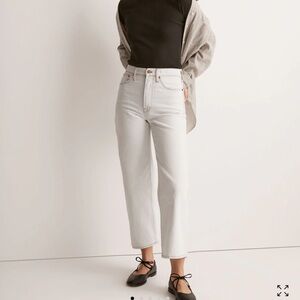 Madewell Vintage Wide Leg Crop Jean NWT